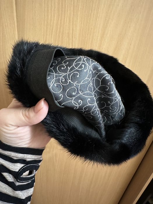 Норковая шапка