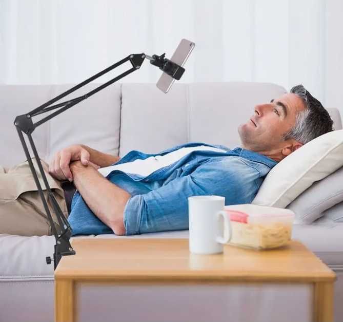 Стойка-пантограф для смартфона (микрофона)стальная конструкция. Новое