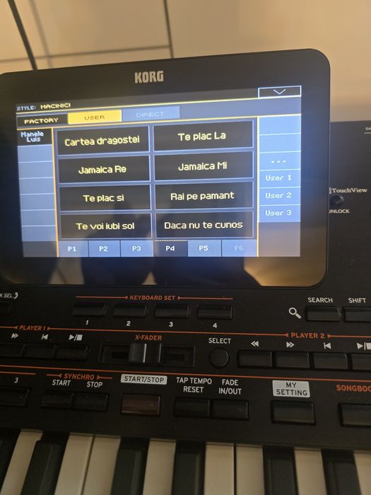 Set korg pa4/pa5x/pa3x/pa2/pa700/pa1000/2026 Automat introduceri noi Returnele vocii !