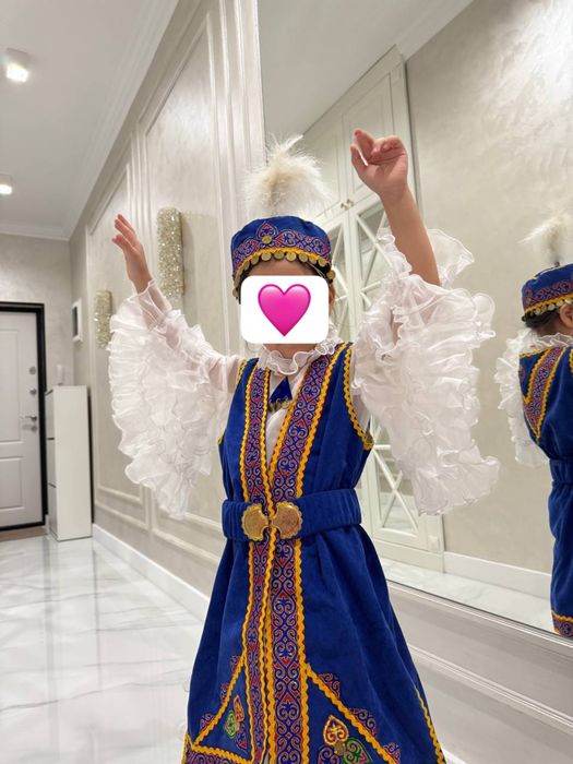 Казахский национальный костюм для девочки в аренду