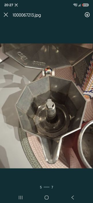 Cafetiera, espressor pentru aragaz