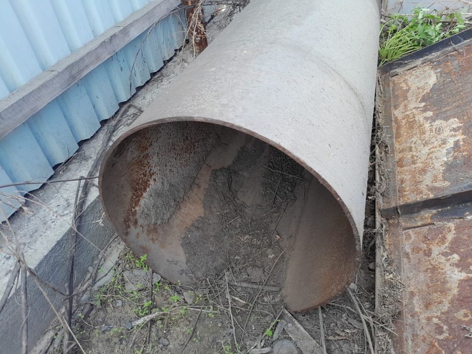Продам металическую трубу для бани