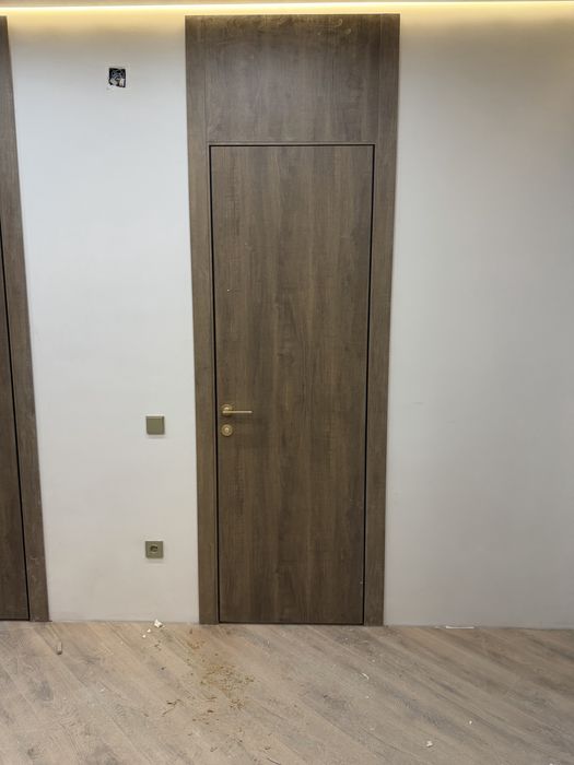 Установка двери,Есік орнату