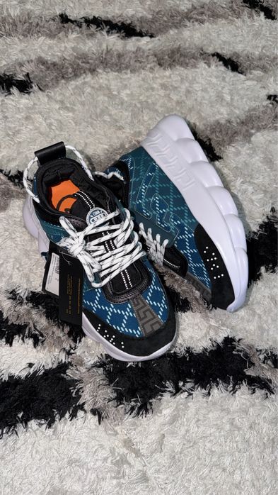 SUMMER READY!! Versace Chain Reaction Blue