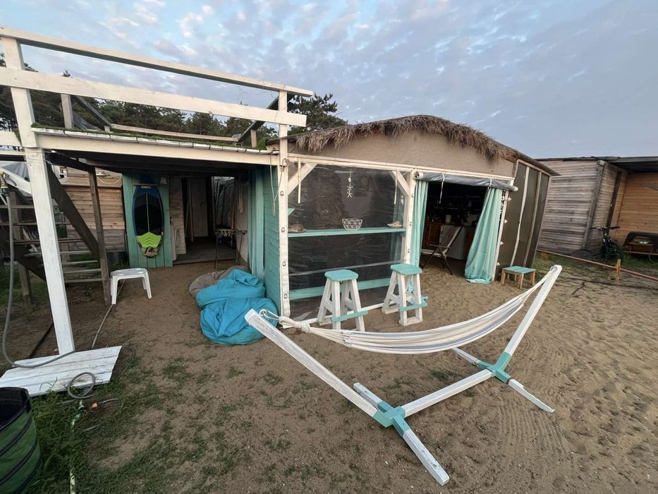 Каравана на къмпинг Градина