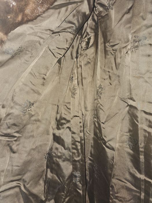 Палта естествен косъм визон