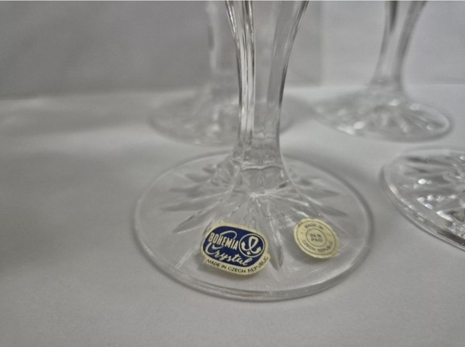 Set 4 pahare Crystal de Bohemia Cehia