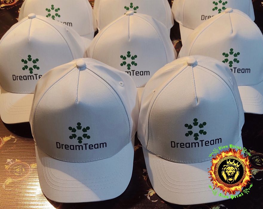 Печать на Кепках на заказ.