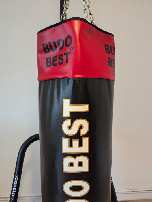 Sac de box Budo Best 120x35 cu suport Decathlon Outshock