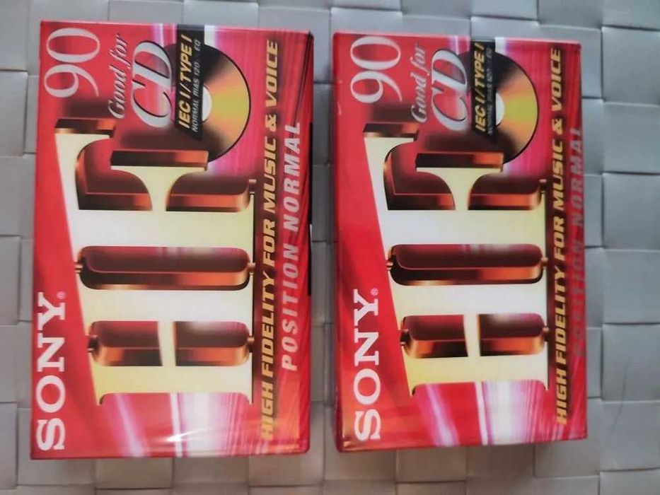 НОВЫЕ аудио кассеты /Японния оригинал/ SONY 90 HF. IEC I.