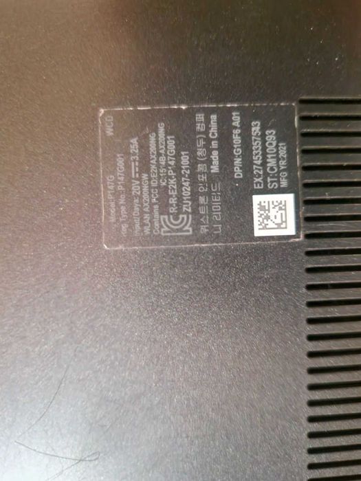 Laptop Dell Latitude 5510