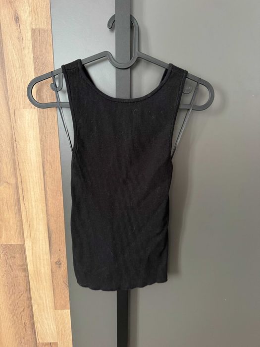 Черен потник с кръстосан гръб, H&M, S номер