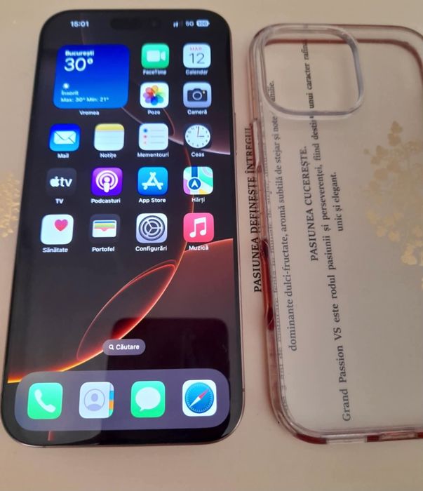 Vand / Schimb iPhone 16 Pro Max   256 Gb Desert Titanium