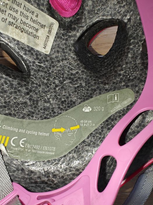 Casca Petzl copii pentru cățărat și bicicletă