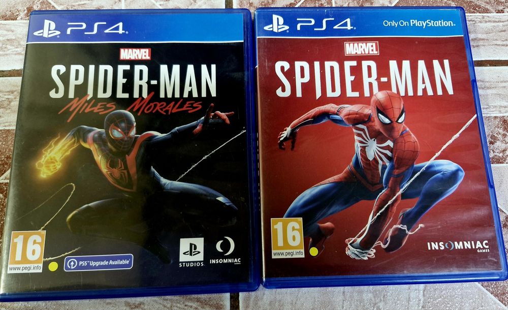 Marvel Spiderman/Miles Morales PlayStation 4/Ps5