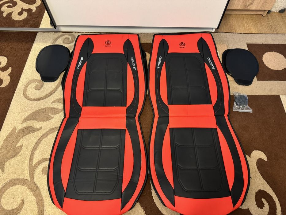 Huse scaune auto piele - universale / set interior