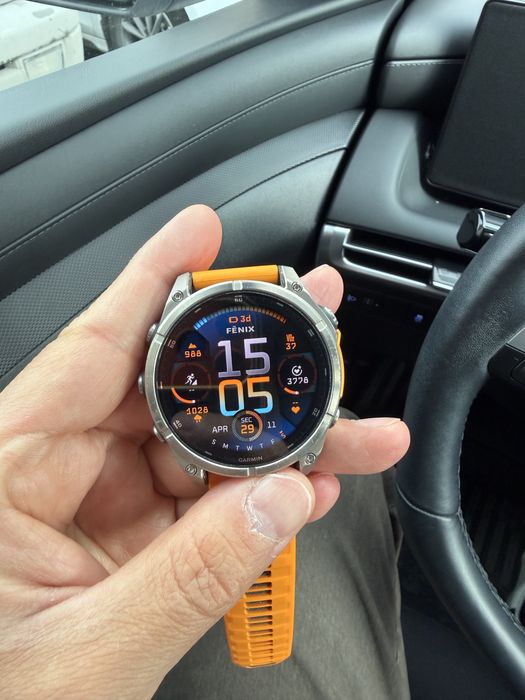 Garmin Fenix 8 47 мм (титан)