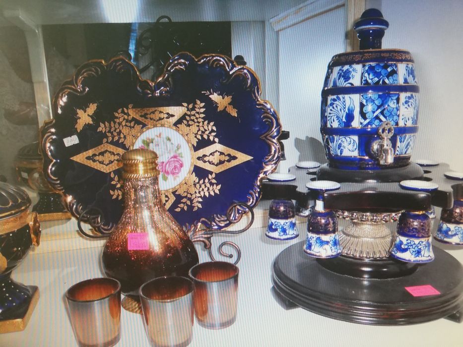 Посуда, вазы, супница