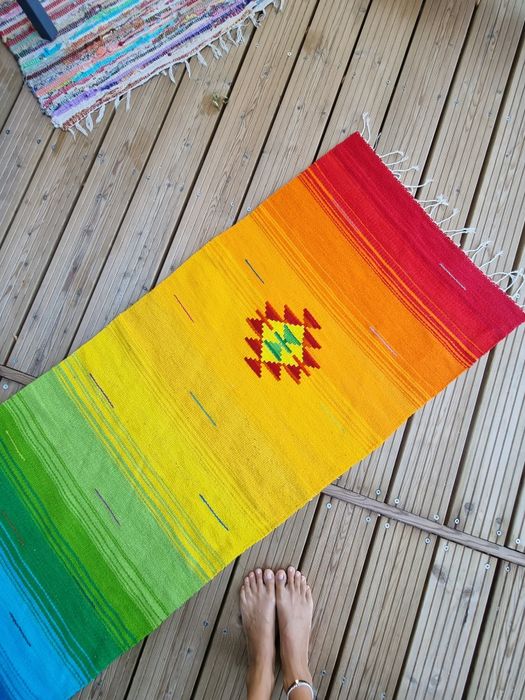 Ръчно тъкани черги от вълна