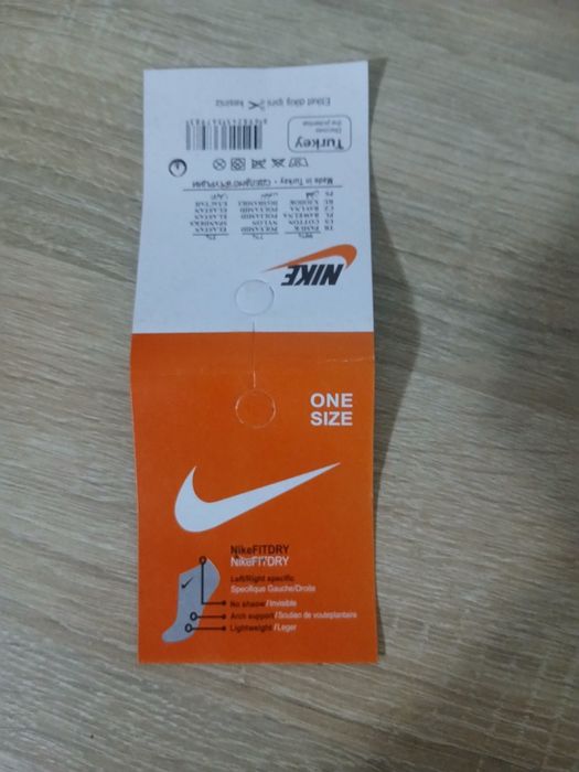 *NOU* Sosete Nike Crew Albe - verificare colet