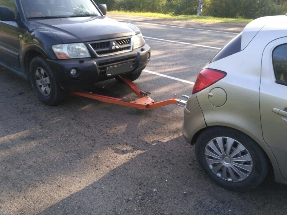 Аренда жёсткая сцепка, подкат, эвакуатор 6000 тенге