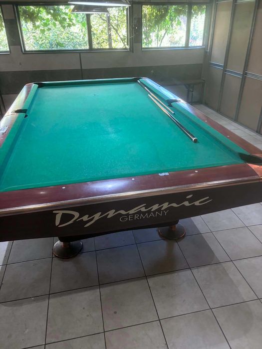 Masă biliard profesională Dynamic II (9 FT), Ardezie, Bile Aramith, Accesorii, made in Germany