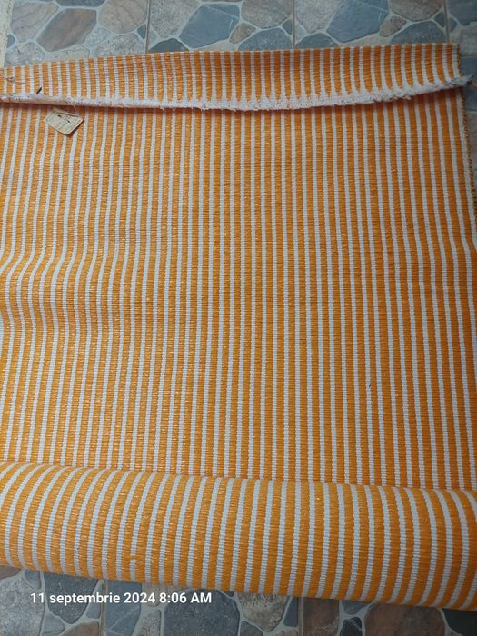 Vand covor din iuta, traversa 1 x 4m, sintetic