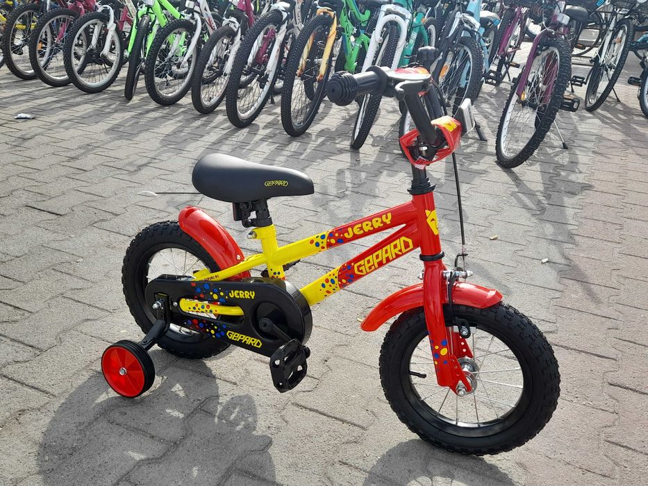 GEPARD Велосипед 12" JERRY червен