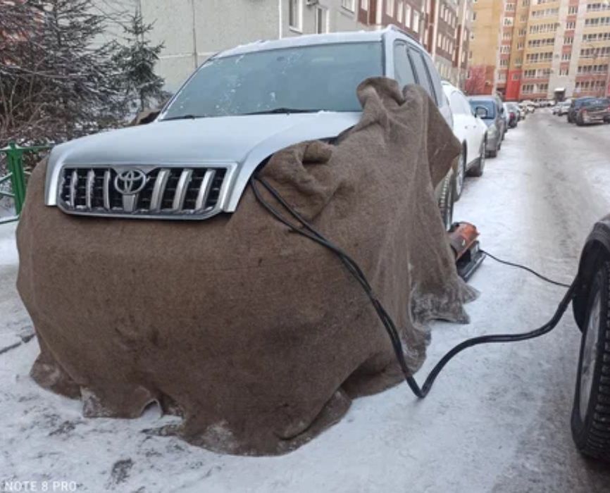 Отогрев авто прикурить 12, 24