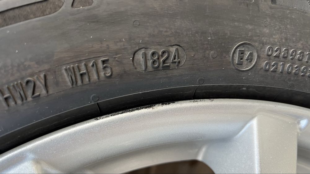 Джанти + Зимни гуми MAZDA CX-5 17/225/65 DOT: 1824 - ПЕРФЕКТНИ !!!