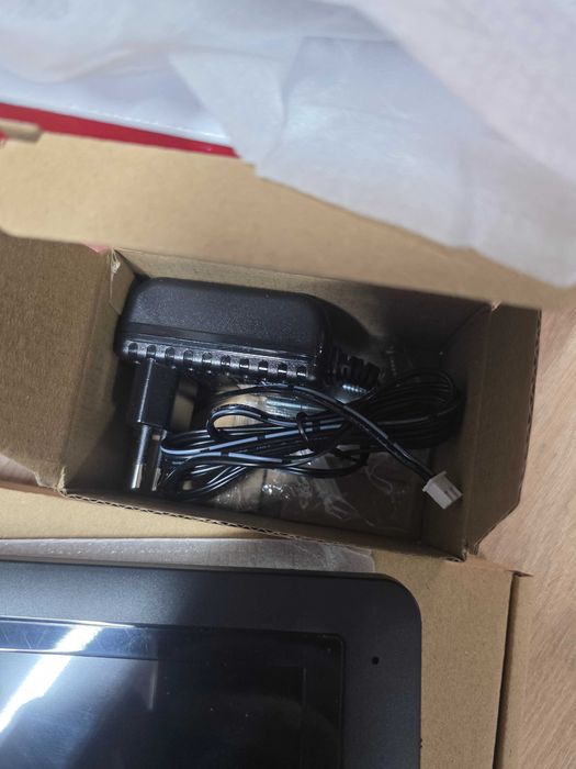 Videointerfon Eura VDP-45A3 Alpha, Negru, 7"