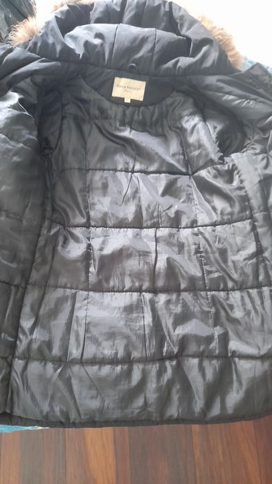 Данка зимна парка с естествен косъм