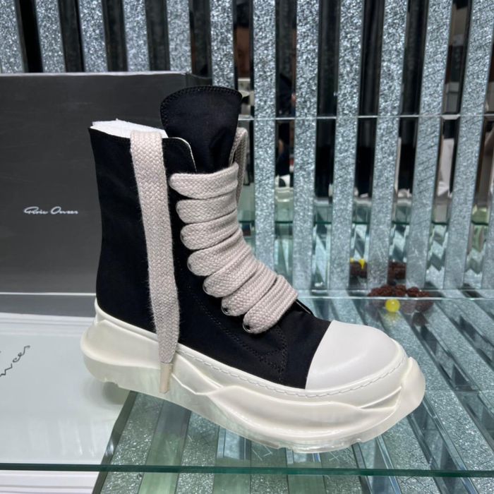 Rick Owens Abstract Jumbo Laces