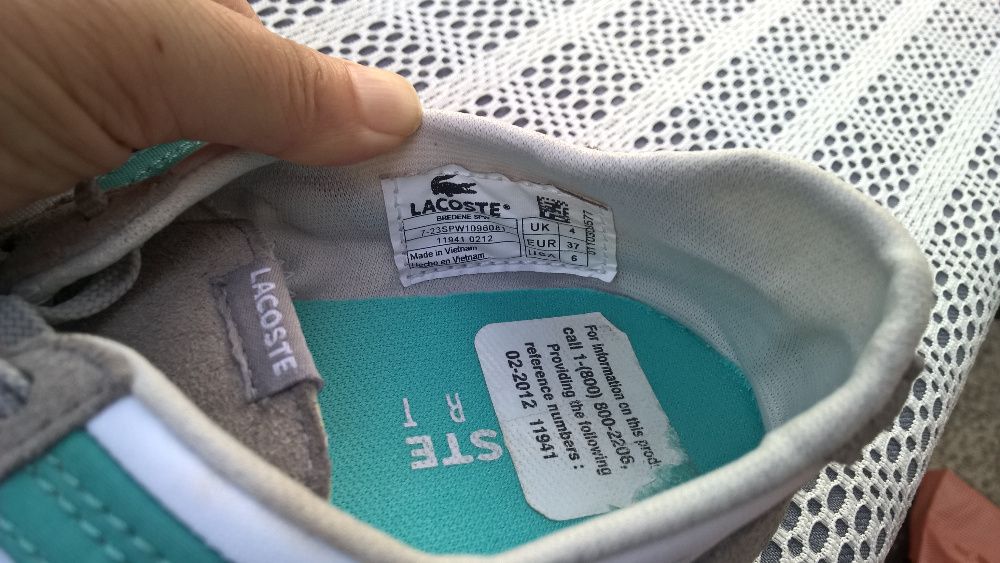 "LACOSTE " нови обувки