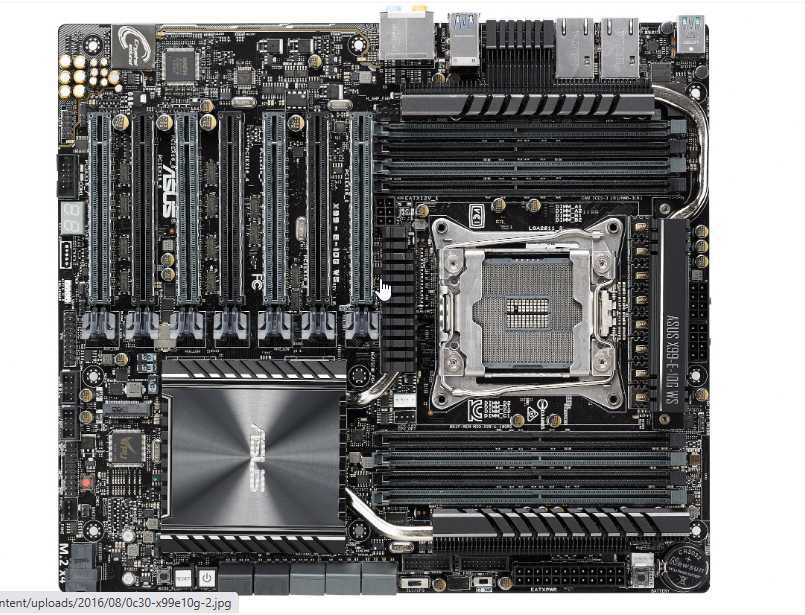 ASUS X99-E WS + Xeon 1650 v4 + 32GB ECC RAM (Motherboard + CPU + RAM)