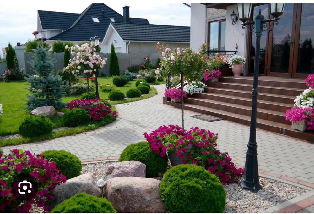 Автополив Газон ландшафный