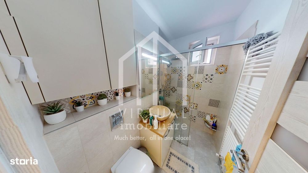 Apartament cu 3 camere, 63mp utili, geamuri tripan,  zona Rahovei