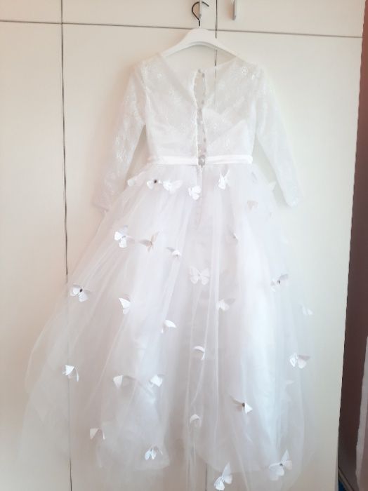 Rochie eleganta petrecere alb