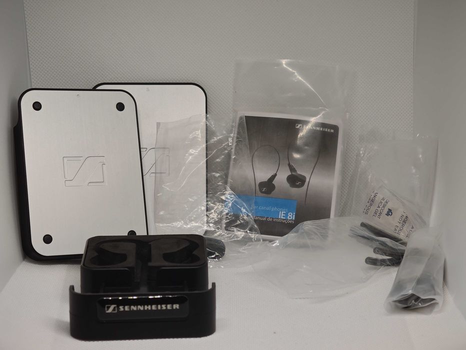 Căști audiophile iem Sennheiser IE 8i - Pachet complet, originale