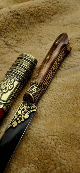 Османски нож, месингов