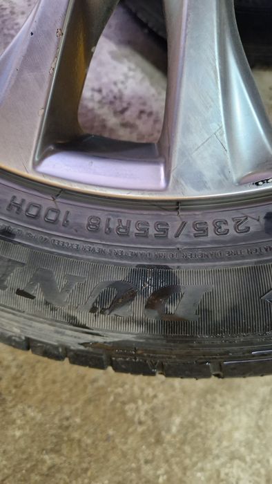 Летние шины  колеса r18