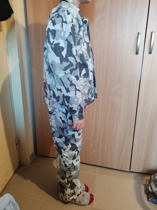 Costum soldati vanatoare camuflaj padure drumetie copii