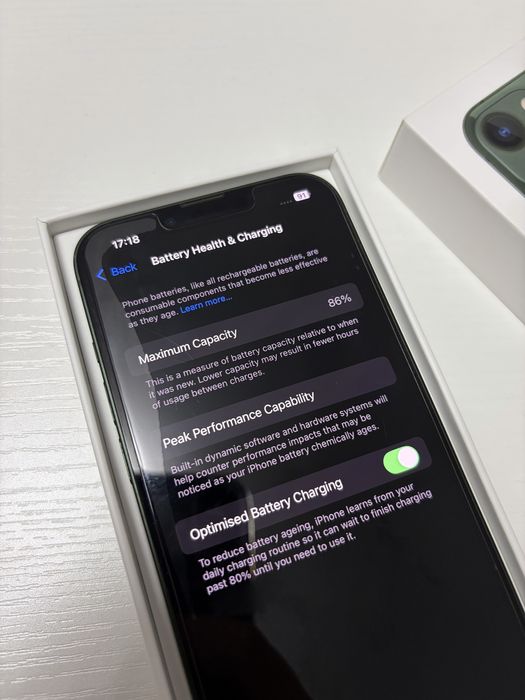 iPhone 13 128GB Green Neverlocked