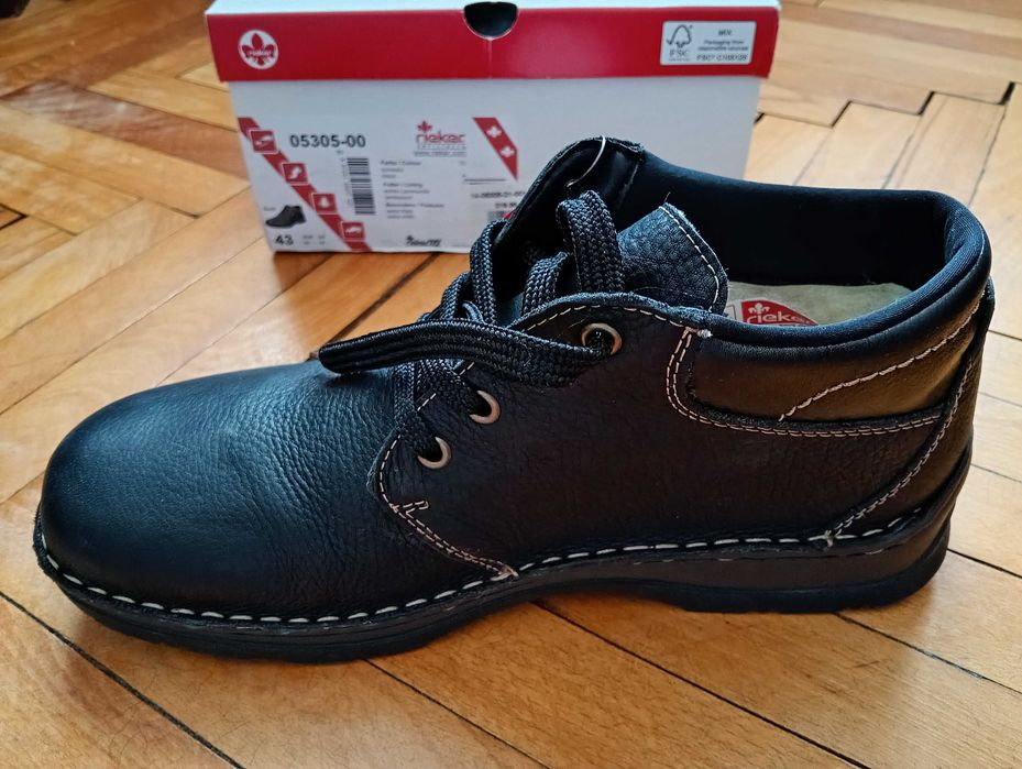 Rieker №43 - боти от ест.кожа -  55 EUR