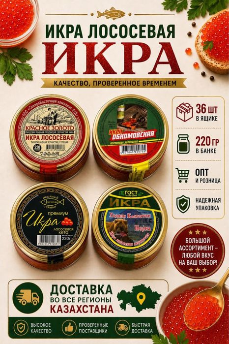 Продам икру оптом