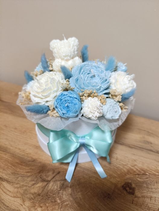 Букети от ароматни соеви свещи