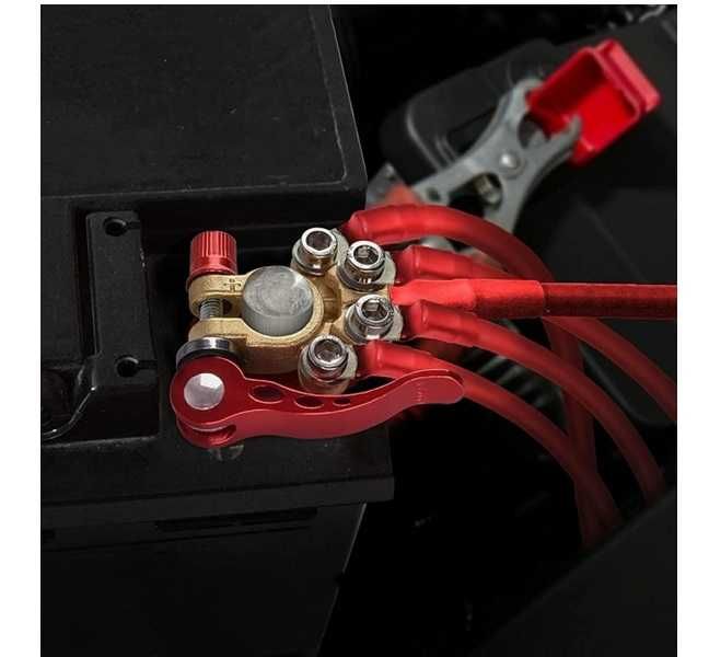 Клеми за акумулатор комплект, 2бр и скоби за бързо освобождаване