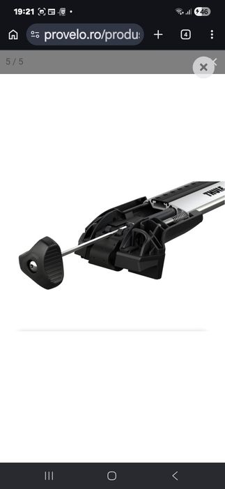 Vând Bare transversale Thule  Wingbar Edge Silver