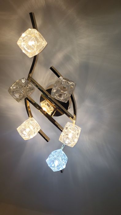 Люстра плафон кубики