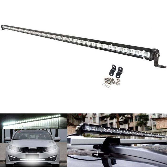 97см 108w slim слим едноредов мощен led bar лед диоден бар ...